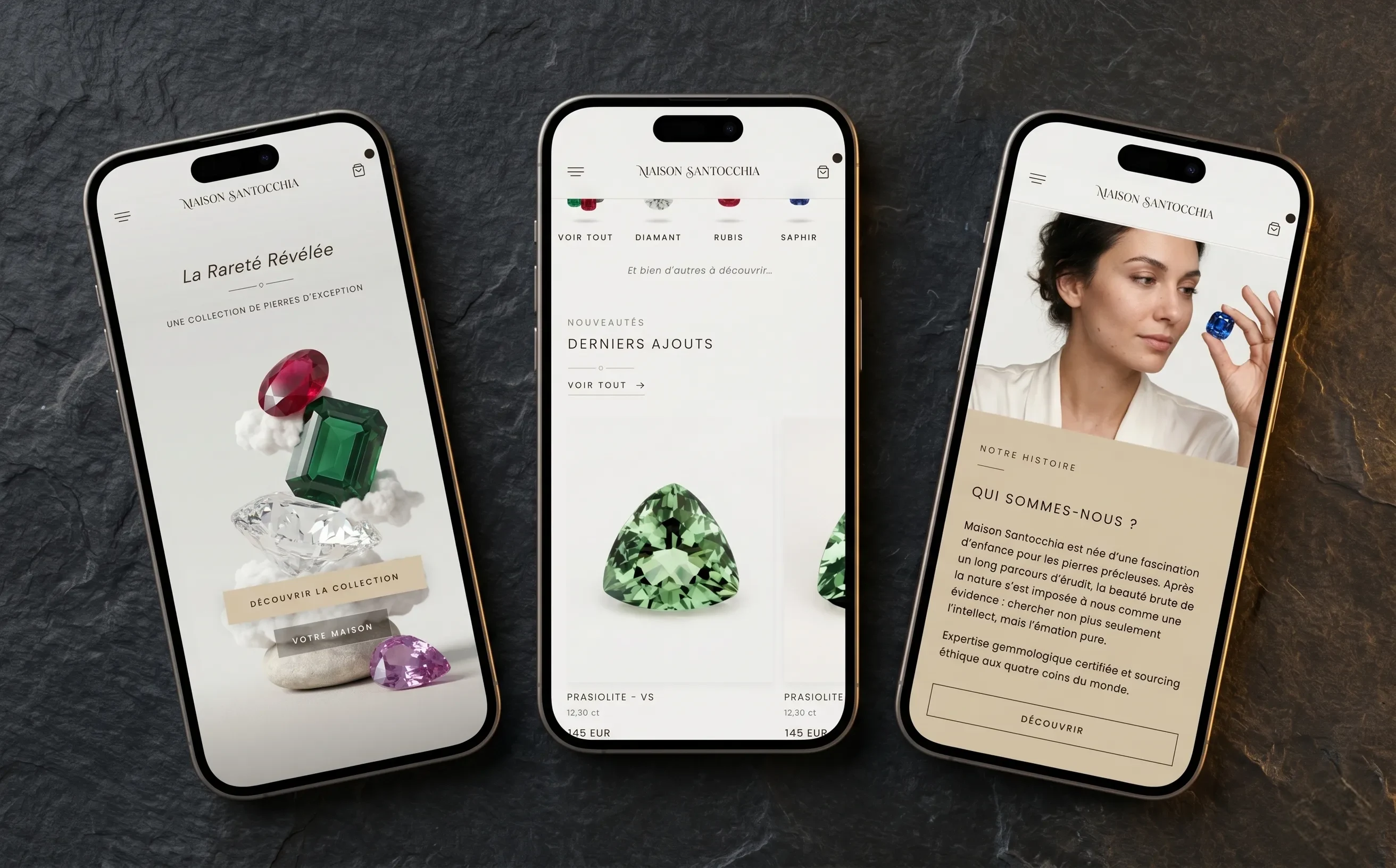 Maison Santocchia — La boutique